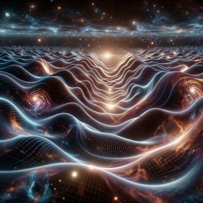 gravitational waves affecting the cosmos